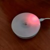 LED світильник з датчиком руху, нічник сенсорний режим Білий Круглий